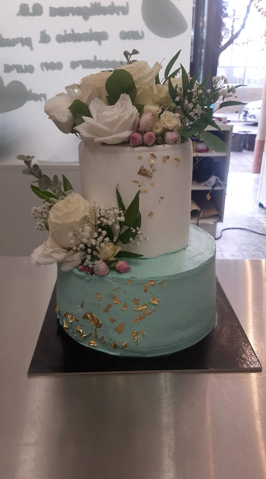 Torta a tema floreale