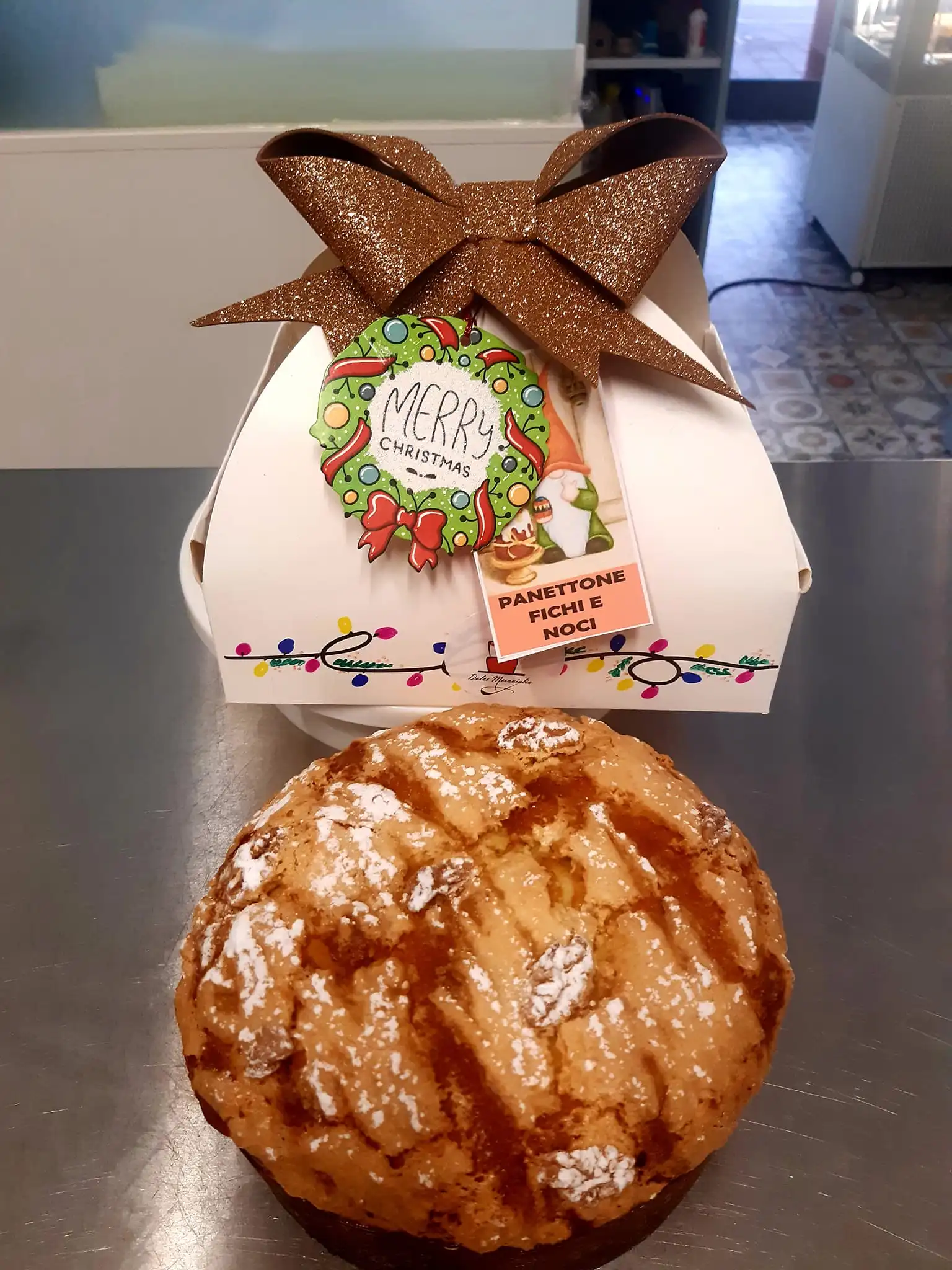 Panettone fichi e noci